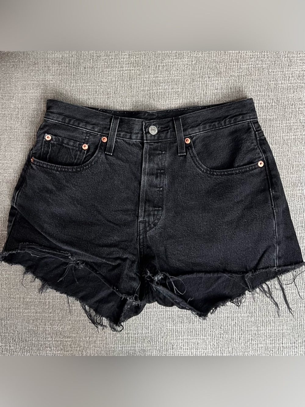 Levi’s Denim Distressed Shorts